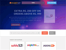 Tablet Screenshot of couponpyk.com